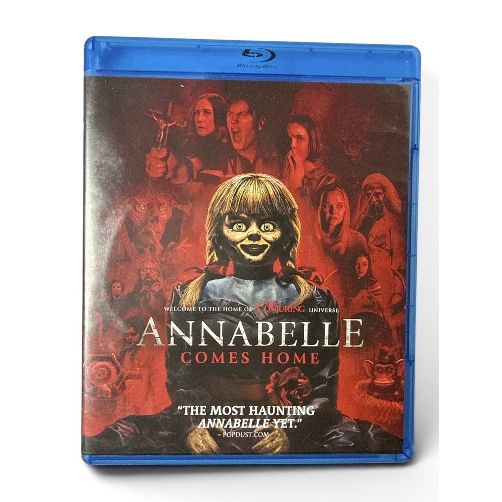 Annabelle Comes Home Blu-ray DVD 2019 Horror Movie Gary Dauberman R Rated